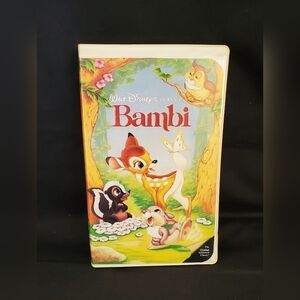 Walt Disney's Black Diamond Bambi on VHS